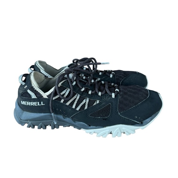 Merrell Tetrex Surge Crest Black Hiking Shoes Size 8 - Picture 2 of 7